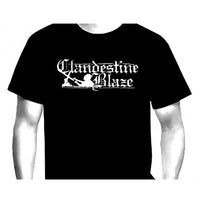 Clandestine Blaze logo shirt