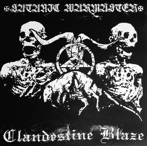 Clandestine Blaze / Satanic Warmaster "Clandestine Blaze / Satanic Warmaster" LP
